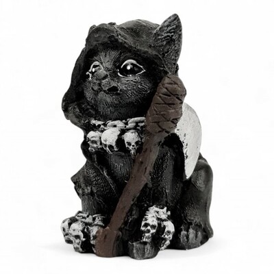 Foto Gato Com Foice (Wicca)