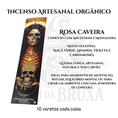 Foto Incenso Orgânico Guardiões NOA - Natural e vegano com óleos essenciais