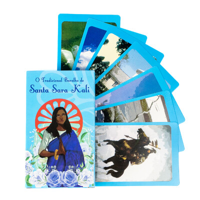 Foto O Tradicional Baralho de Santa Sara Kali Completo e Plastificado 36 Cartas