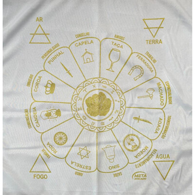 Foto Toalha de Altar Mandala Cigana