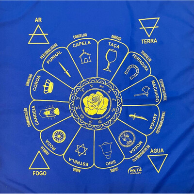 Foto Toalha de Altar Mandala Cigana