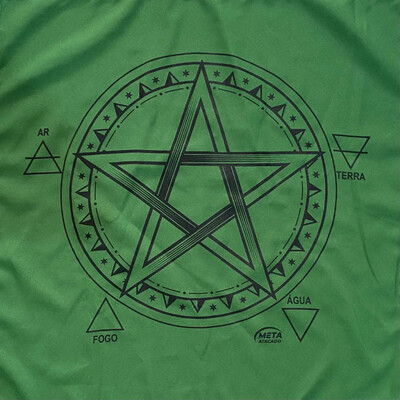 Foto Toalha de Altar Pentagrama