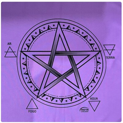Foto Toalha de Altar Pentagrama