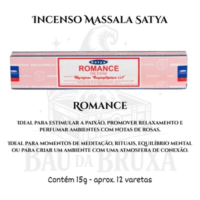 Foto Incenso Indiano Massala da Satya - Aromas marcantes e sofisticados