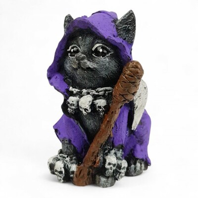 FotoGato Com Foice (Wicca)