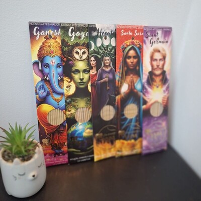 FotoIncenso Orgânico Esotéricos NOA - Natural e vegano com óleos essenciais