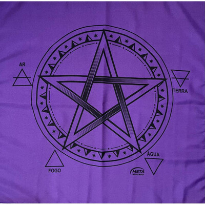 Foto Toalha de Altar Pentagrama