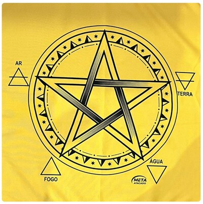 Foto Toalha de Altar Pentagrama