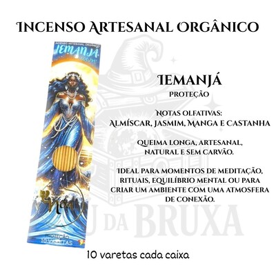 Foto Incenso Orgânico Orixás NOA - Natural e vegano com óleos essenciais