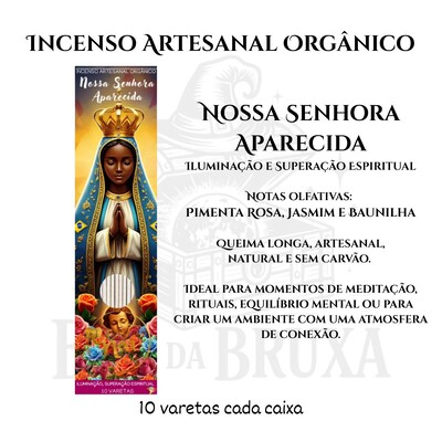 Foto Incenso Orgânico Católicos NOA - Natural e vegano com óleos essenciais