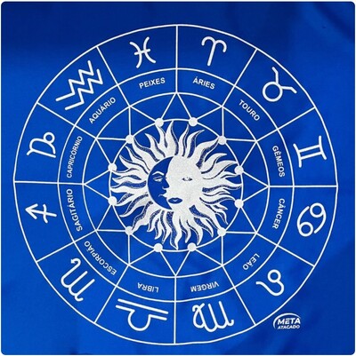 Foto Toalha de Altar Mandala do Zodíaco