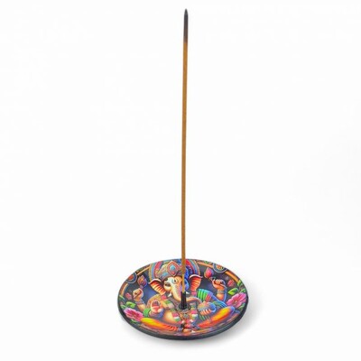 FotoIncensário Ganesha - Pratinho Vidro