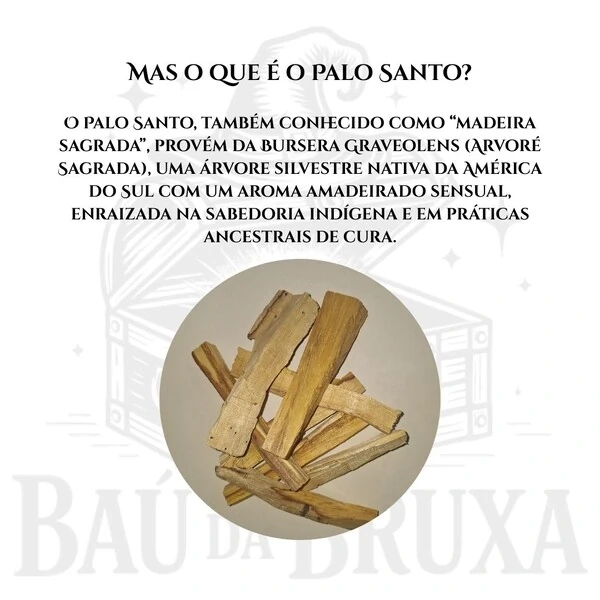 Lascas Naturais do Legítimo Palo Santo Peruano