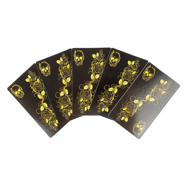 O Tradicional Tarot Negro Completo e Plastificado 78 Cartas