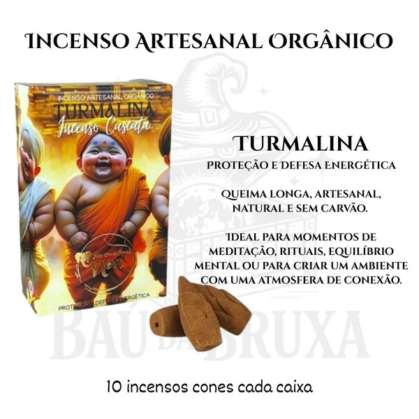 Incenso Cascata dos Monges NOA - Natural e vegano com óleos essenciais