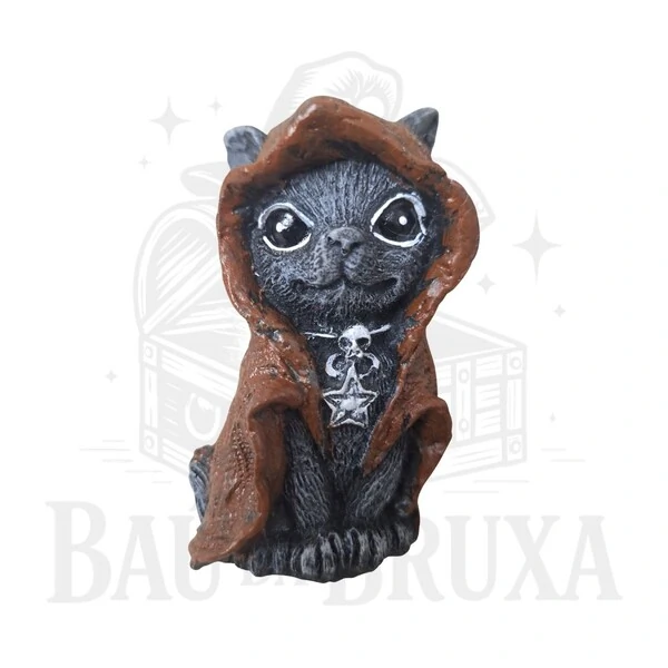 Gato com Capuz (Coleção Wicca)