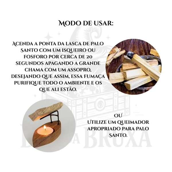 Lascas Naturais do Legítimo Palo Santo Peruano