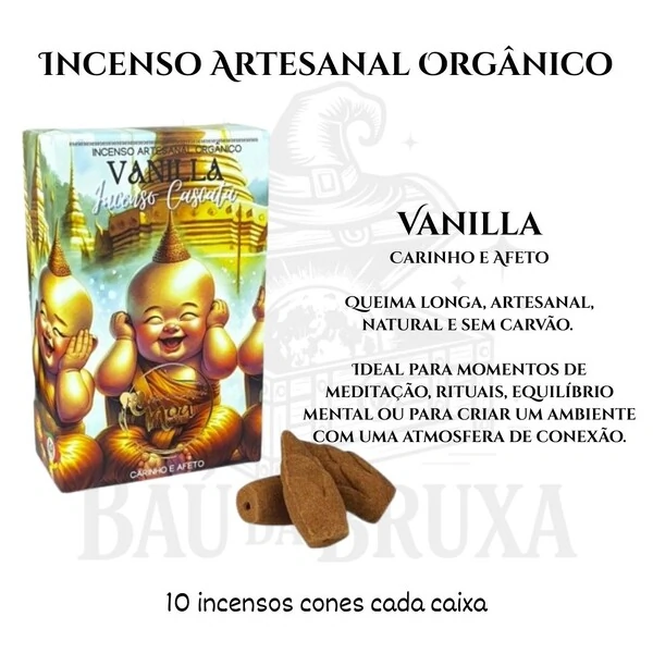 Incenso Cascata dos Monges NOA - Natural e vegano com óleos essenciais