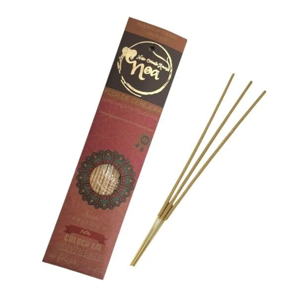 Incenso Orgânico Noa - Flor De Cerejeira