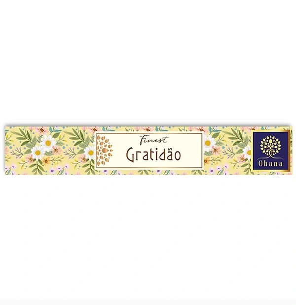 Incenso Ohana Gratidão