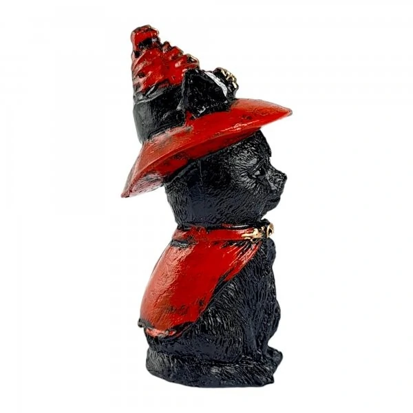 Gato Com Chapeu De Bruxa (Wicca)