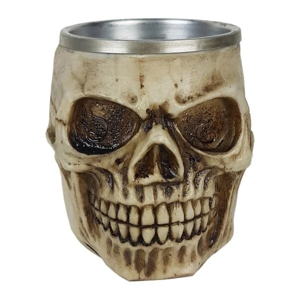 Caneca Crânio E Ossos