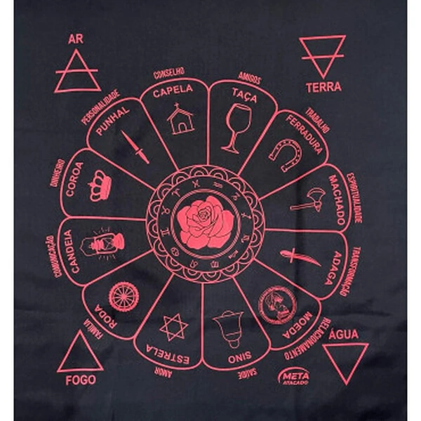 Toalha de Altar Mandala Cigana
