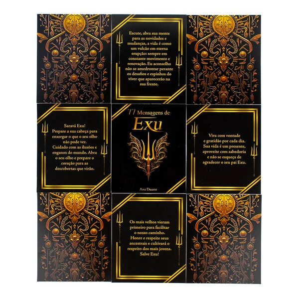 Box 77 Mensagens Espirituais Motivacionais de Exu