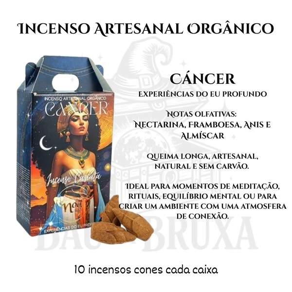 Incenso Cascata dos Signos NOA - Natural e vegano com óleos essenciais