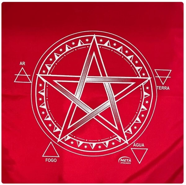 Toalha de Altar Pentagrama