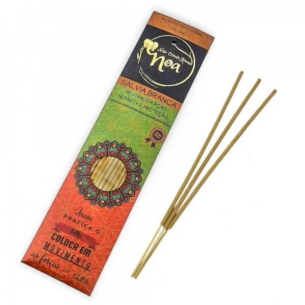Incenso Orgânico Noa - Sálvia Branca