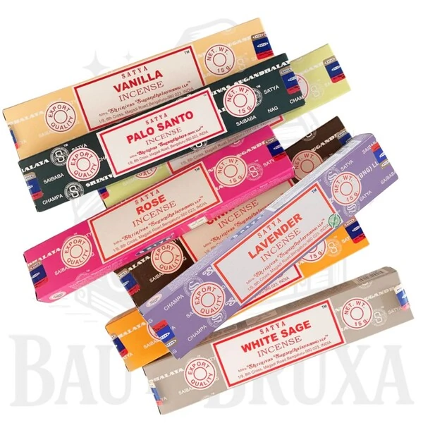 Incenso Indiano Massala da Satya - Aromas marcantes e sofisticados