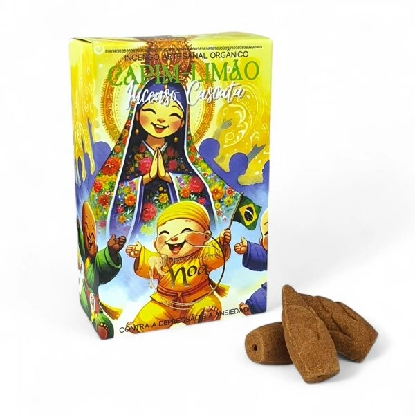 Incenso Cascata Orgânico Noa - Capim Limão