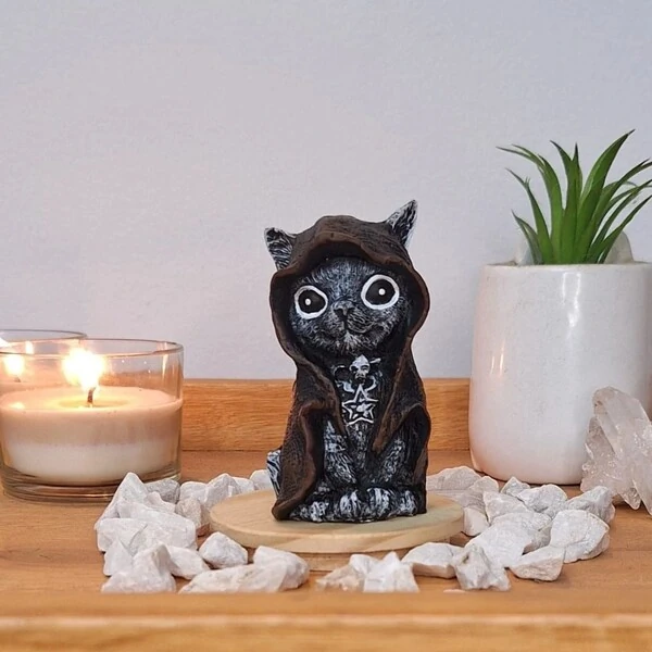 Gato Com Capuz (Wicca)