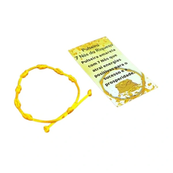 Pulseira Dos 7 Nós