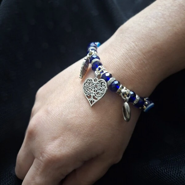 Pulseira Berloque Olho Grego