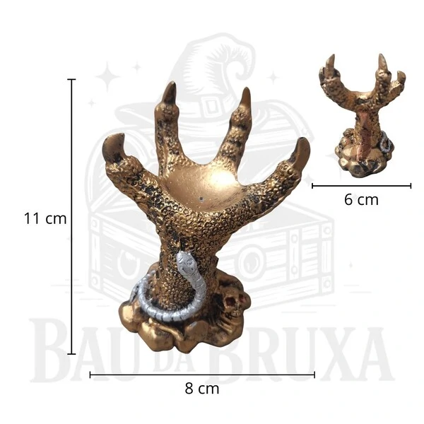 Garra de Dragão para Esfera de Cristal