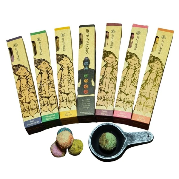 Bombita Aromanza 7 Chakras