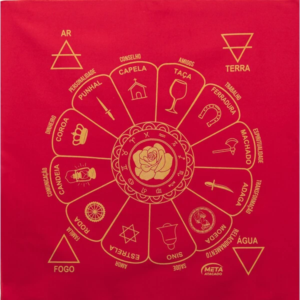Toalha de Altar Mandala Cigana