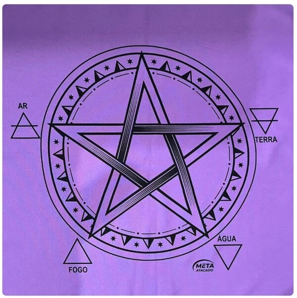 Toalha de Altar Pentagrama