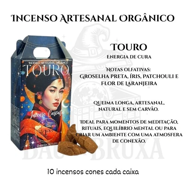 Incenso Cascata dos Signos NOA - Natural e vegano com óleos essenciais