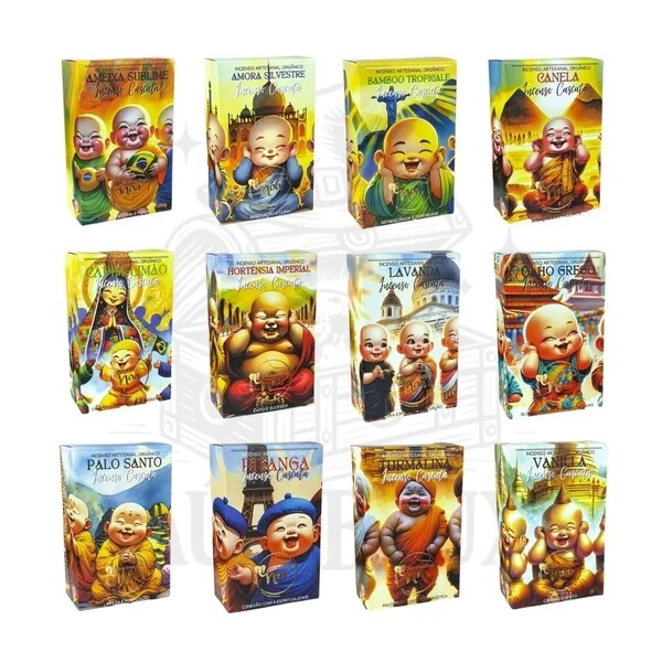 Incenso Cascata dos Monges NOA - Natural e vegano com óleos essenciais