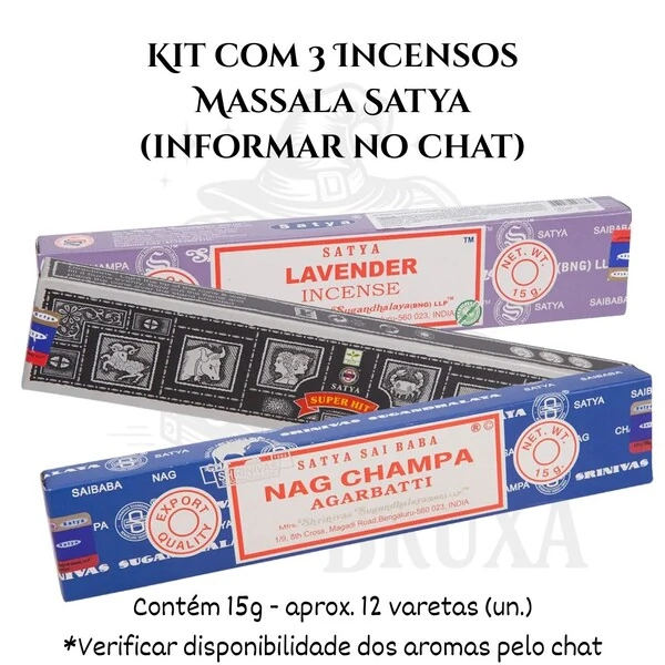 Incenso Indiano Massala da Satya - Aromas marcantes e sofisticados