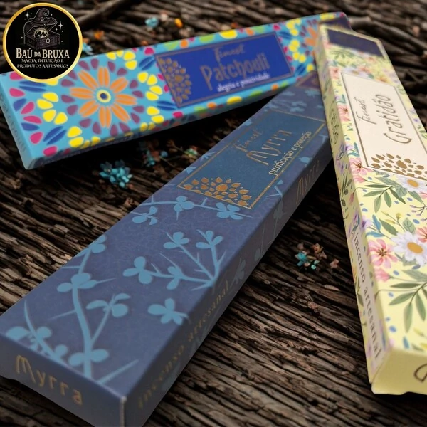 Incenso Ohana Finest Semi Massala com Queima Prolongada e Vegano - Caixa com 15 varetas de Alta Perf