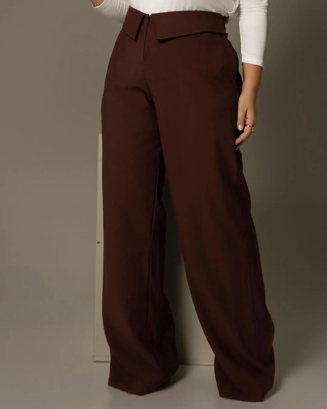 Foto Calça Pantalona Plus Size Pala