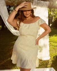 Vestido Plus Size Cigana Corpete