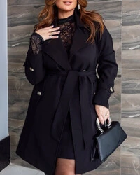 Conjunto Blazer Alongado e Short Saia