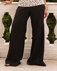 Calça Pantalona Alfaiataria Super Ampla | Divas Voga