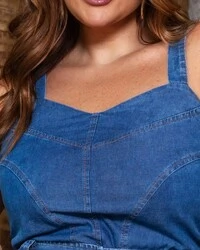 Cropped Plus Size Jeans