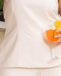 Blusa Tomara que Caia Viscolinho